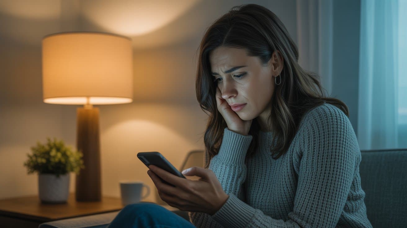 Cinematic shot of a woman — a metaphor for starting to work on what harms you with the SAAMA® method.